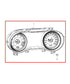 17-18 Jeep Cherokee Limited 4WD Speedometer Gauge Instrument Cluster 86K Mileage - Alshned Auto Parts