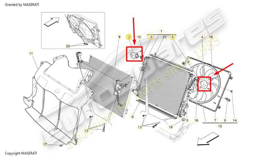 14-20 Maserati Ghibli FR RH and LH Upper Radiator Mount Bracket 670001324 *ReaD* - Alshned Auto Parts