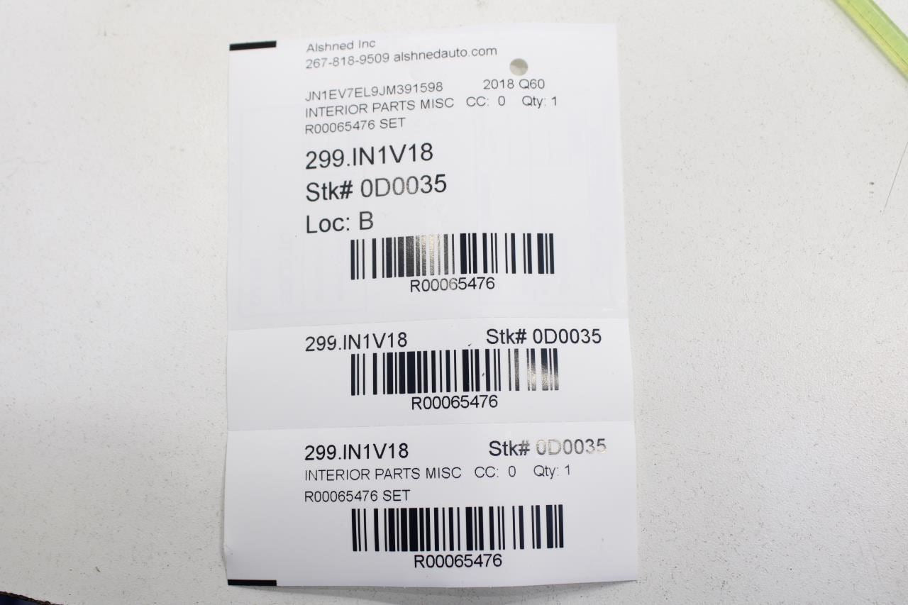 17-20 Infiniti Q60 Front RH and LH Door Corner Tweeter Audio Speaker Set *ReaD* - Alshned Auto Parts