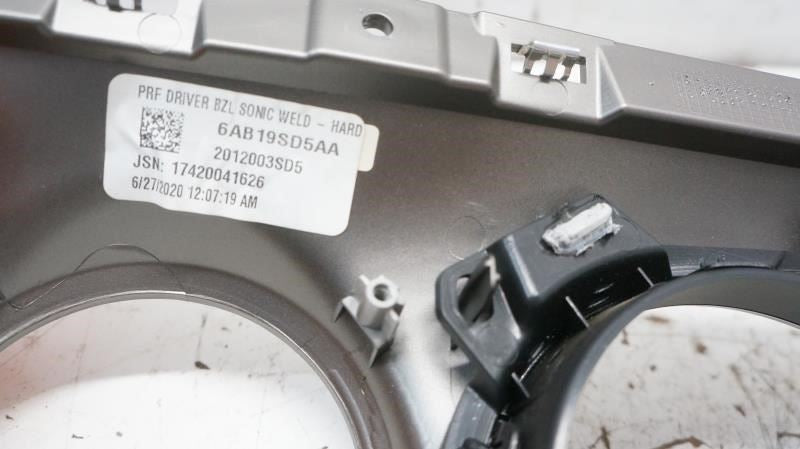 2018-2023 Jeep Wrangler Dash Speedometer Gauge Cluster Trim Cover 6AB19SD5AA OEM - Alshned Auto Parts