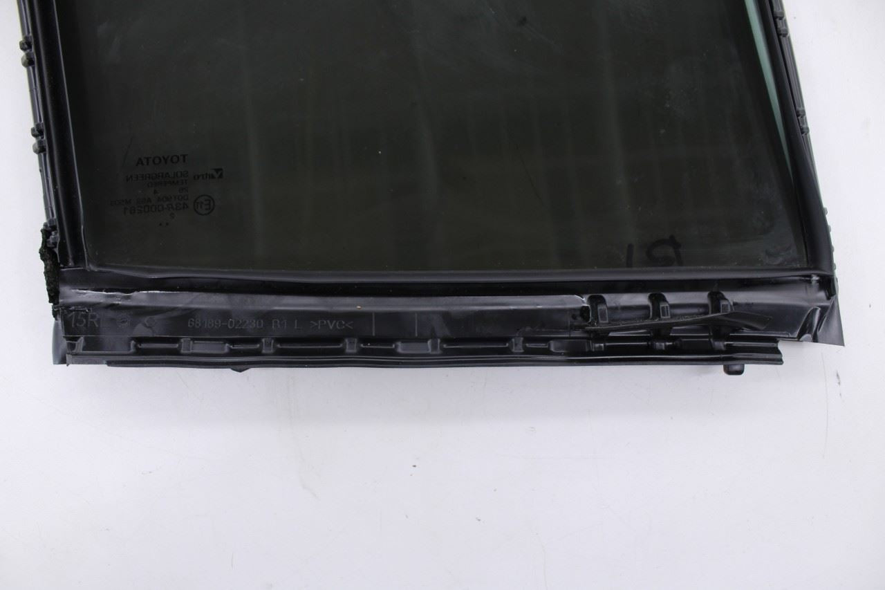 2020-2025 Toyota Corolla LE Rear Left Side Door Quarter Window Glass 68124-0243011