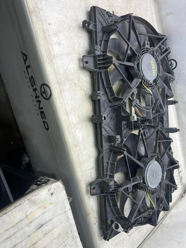 2014-20 Nissan Rogue S 2.5L Dual Radiator Cooling Fan Motor Assy 21481-4BA0A OEM - Alshned Auto Parts