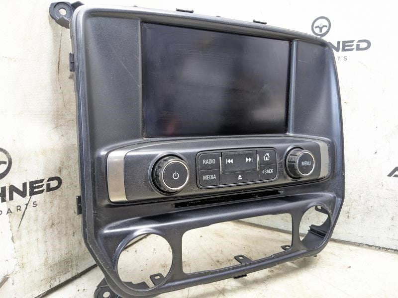 2017-19 Chevrolet Silverado 1500 Display Audio Radio Faceplate Control 84203824 - Alshned Auto Parts