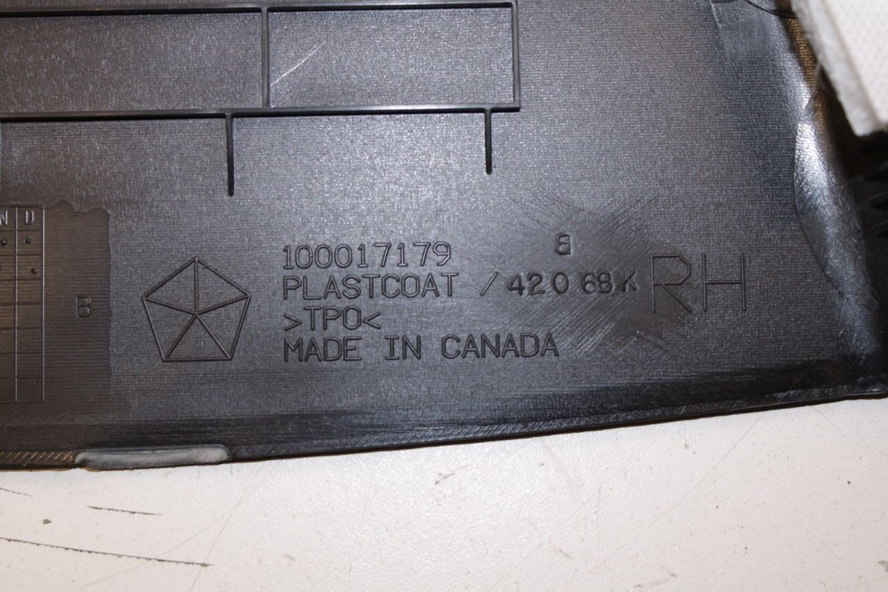 11-23 Dodge Charger GT AWD Right Passenger Side Center B-Pillar Trim Panel Cover - Alshned Auto Parts