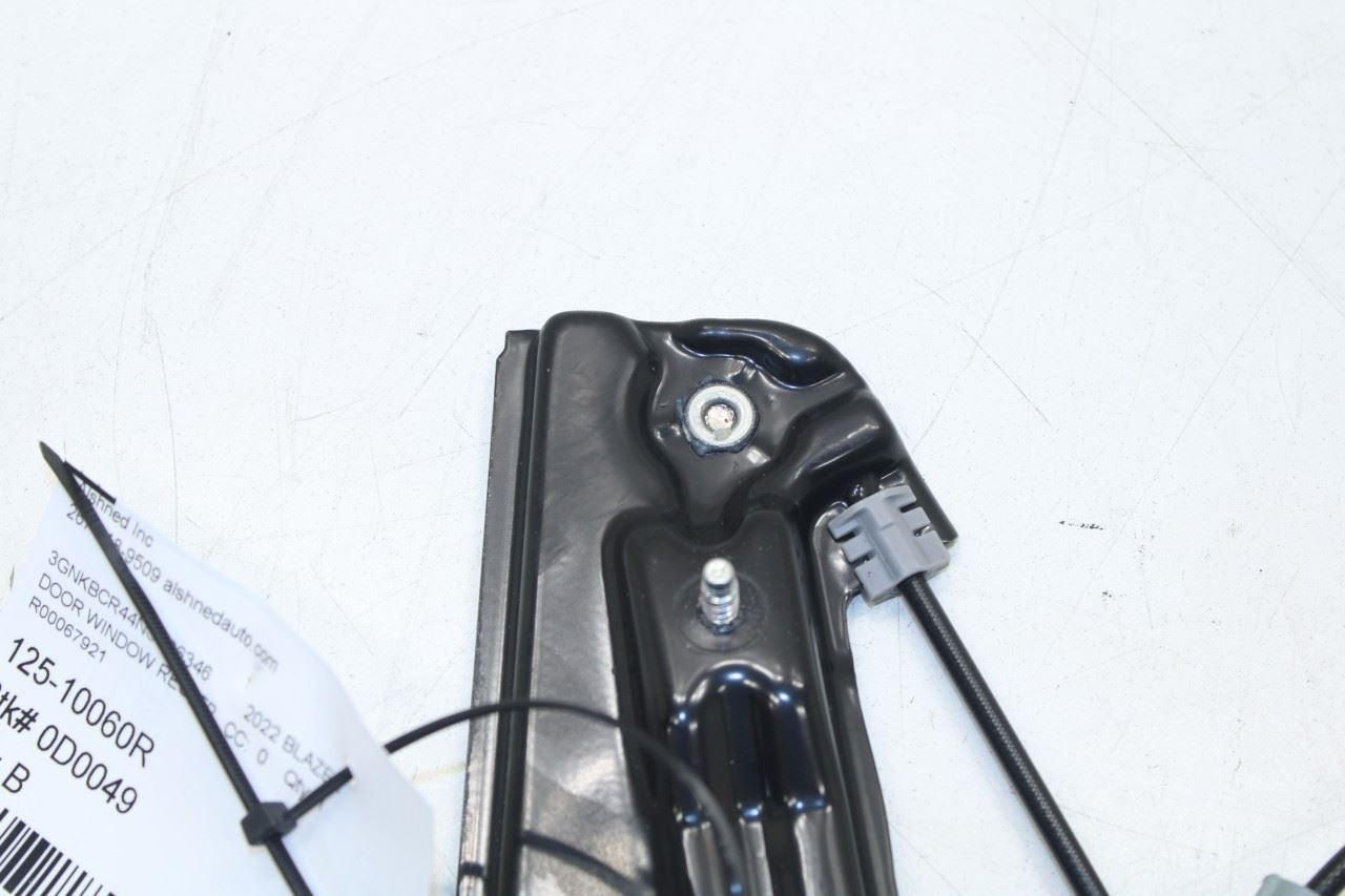 2019-24 Chevrolet Blazer 2LT Front Right Door Window Regulator w/ Motor 23100247 - Alshned Auto Parts