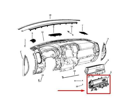 2019-2024 Ram 1500 Right Side Upper Glove Box Compartment 6EK071X7AI OEM - Alshned Auto Parts