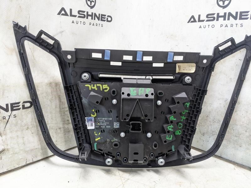 13 Ford Escape Center Dash Faceplate Audio Radio Control Panel CJ54-18835-AE OEM - Alshned Auto Parts