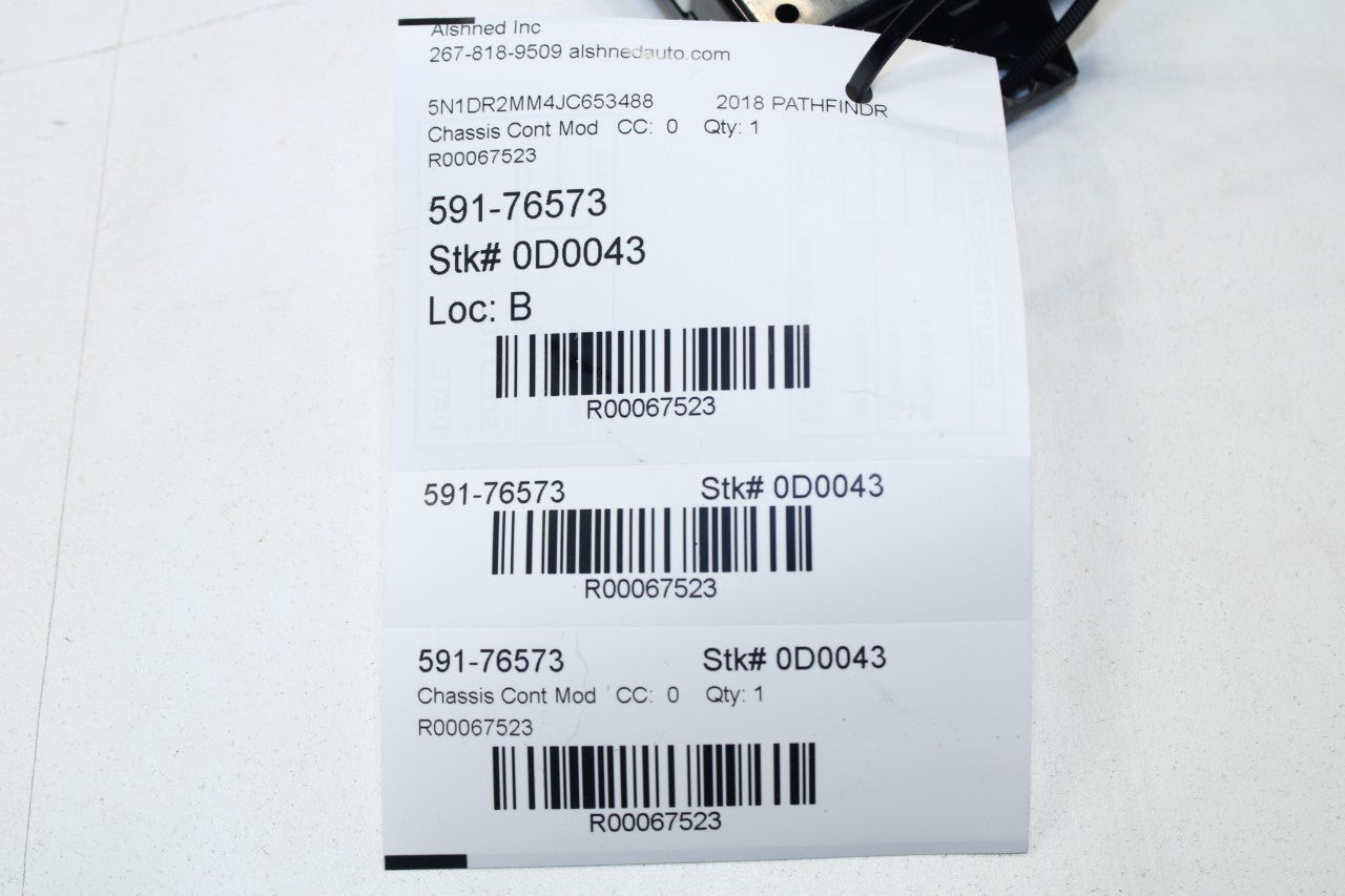 2017-2020 Nissan Pathfinder SV Parking Assist Sonar Control Module 28532-9PC0A - Alshned Auto Parts