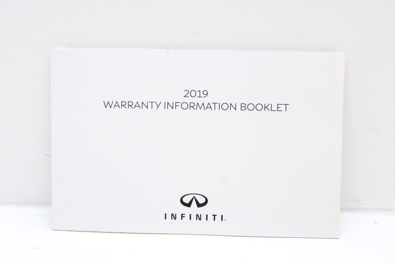 2019 Infiniti QX60 Owners Manual Set with Case OM19EA-0L50U0 OEM - Alshned Auto Parts