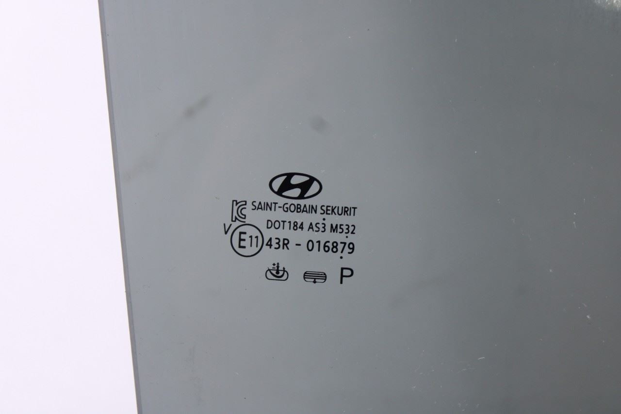 2020-2022 Hyundai Palisade Limited AWD Rear Right Door Window Glass 83420-S8010 - Alshned Auto Parts