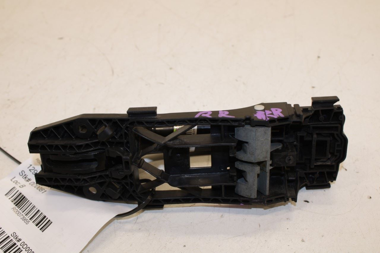 11-18 Porsche Cayenne Platinum 3.6L Rear Passenger RH Side Door Exterior Handle - Alshned Auto Parts