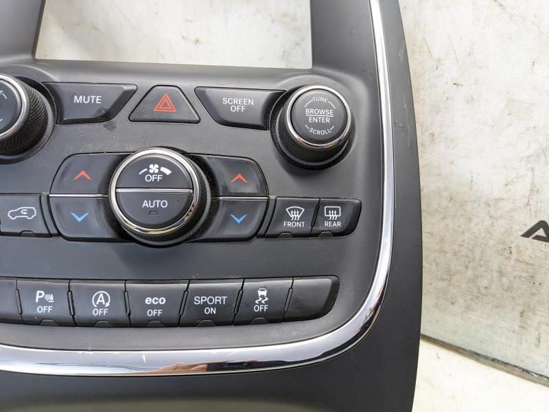 2018 Dodge Durango Dash Climate Radio Faceplate Control 68333642AA OEM - Alshned Auto Parts