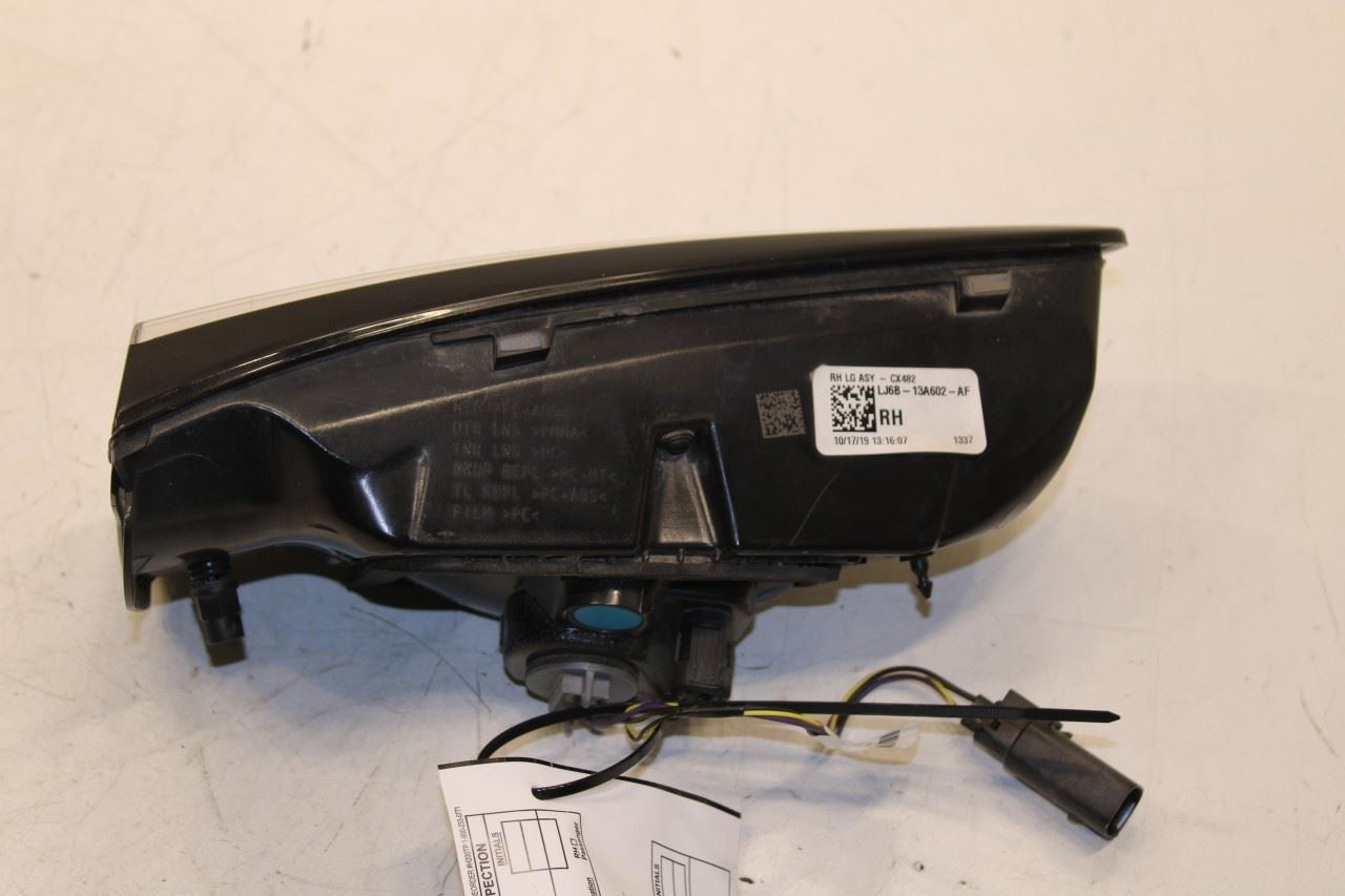 2020-22 Ford Escape SEL Rear Right Passenger Side Tail Light Lamp LJ6B-13A602-AF - Alshned Auto Parts