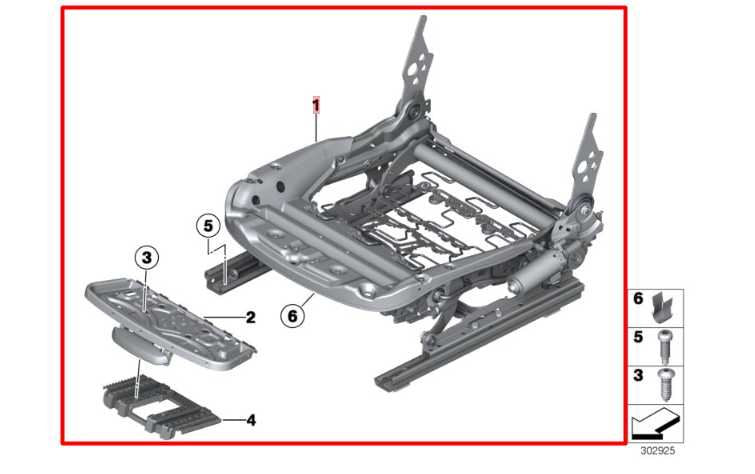 11-17 BMW X3 xDrive28i Front Seat LH Lower Track Frame Cushion w/ Motors *ReaD* - Alshned Auto Parts