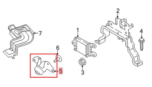 20-22 Nissan Rogue Sport SL AWD Front Parking Assist View Camera 284F1-HV02A OEM - Alshned Auto Parts