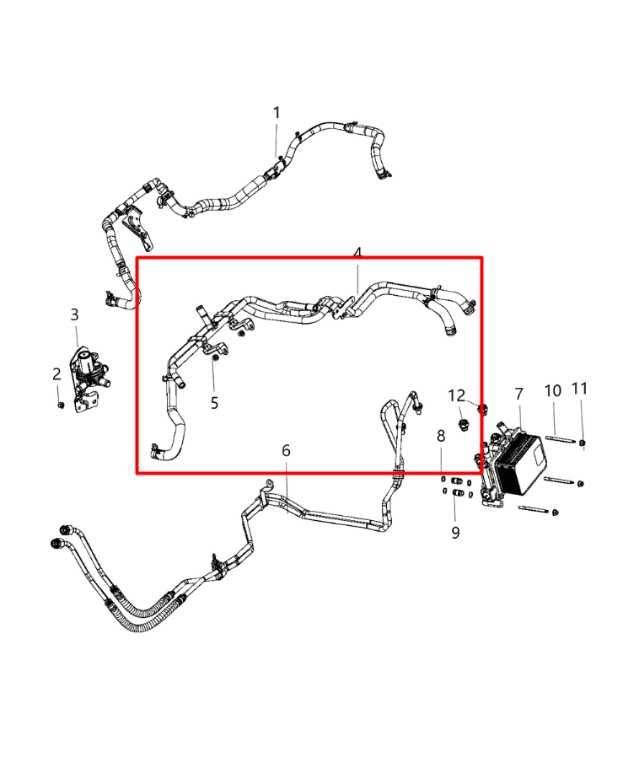 14-24 Ram 1500 Classic Quad Cab 5.7L AC Conditioning Suction and Discharge Line - Alshned Auto Parts