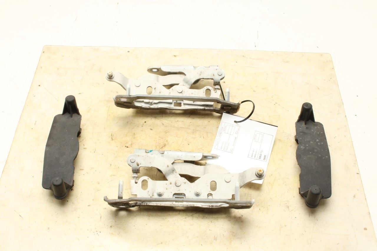 10-16 Mercedes-Benz E350 Sport 4MATIC FR RH and LH Hood Hinge Set w/ Hinge Cover - Alshned Auto Parts