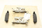 10-16 Mercedes-Benz E350 Sport 4MATIC FR RH and LH Hood Hinge Set w/ Hinge Cover - Alshned Auto Parts