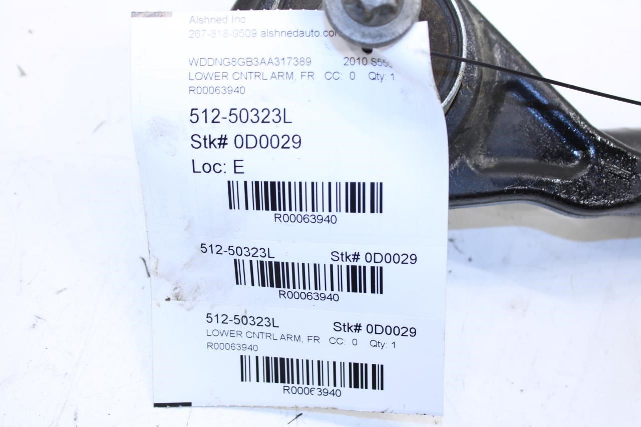 2007-2013 Mercedes-Benz S550 AWD Front Left Lower Control Arm 221-330-65-11 OEM - Alshned Auto Parts