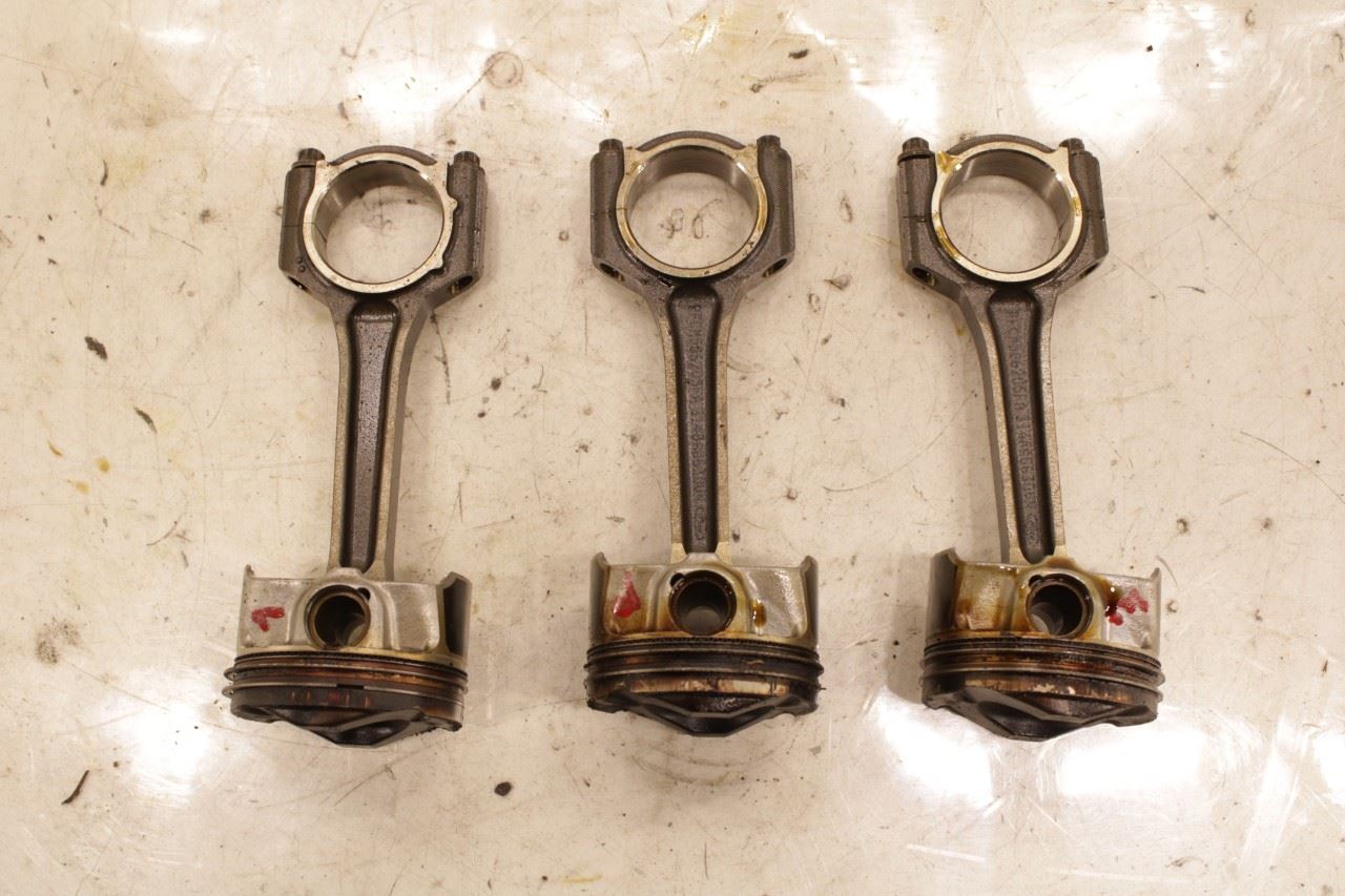 18-21 Ford Ecosport SE 1.0L Engine Piston w Connecting Rod Set of 3 CM5G-6205-FA - Alshned Auto Parts