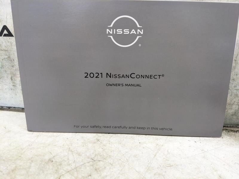 2021 Nissan Rogue Owners Manual Set with Case OM21EA-0T33U0 OEM - Alshned Auto Parts