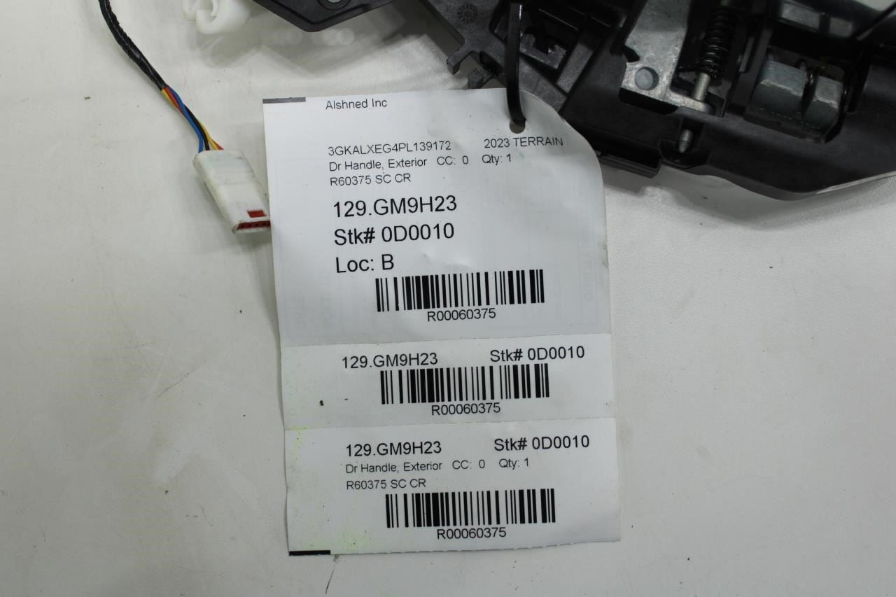 2018-2024 GMC Terrain Denali Front Left Door Exterior Handle 13521819 OEM *ReaD* - Alshned Auto Parts