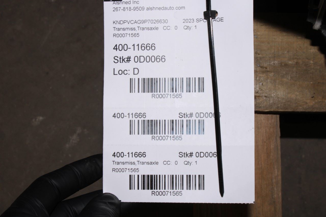 2023-2025 Kia Sportage Hybrid EX 1.6L AWD 6-Spd Auto Trans VIN G 8th dgt HEV 56K - Alshned Auto Parts