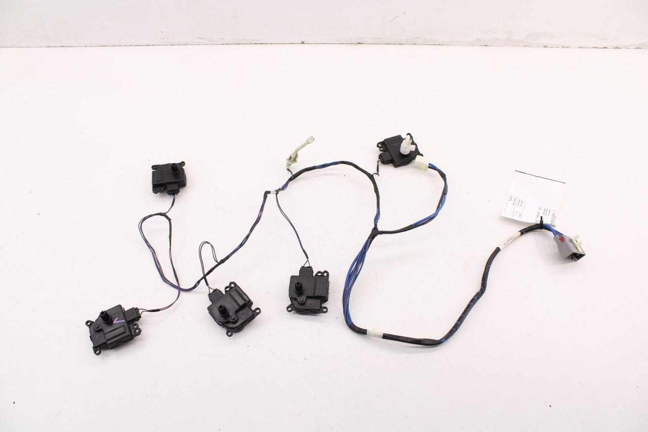 14-15 Ram 1500 Laramie A/C Heater Wire Harness w/ HVAC Blend Door Actuator Set 5 - Alshned Auto Parts