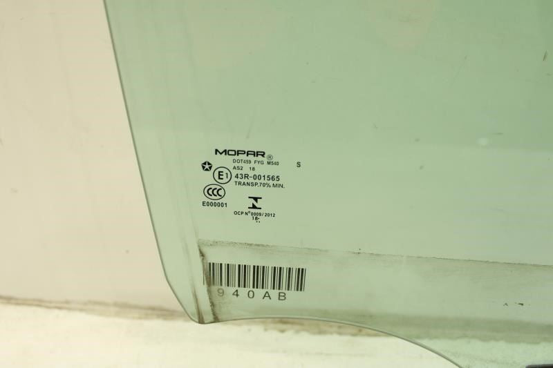 2017-2024 Chrysler Pacifica Front Right Side Door Window Glass 68231940AB OEM - Alshned Auto Parts