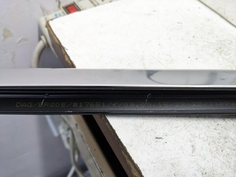 2015-21 Mercedes-Benz C300 Rear Left Door Belt Molding Chrome 205-730-03-24 OEM - Alshned Auto Parts