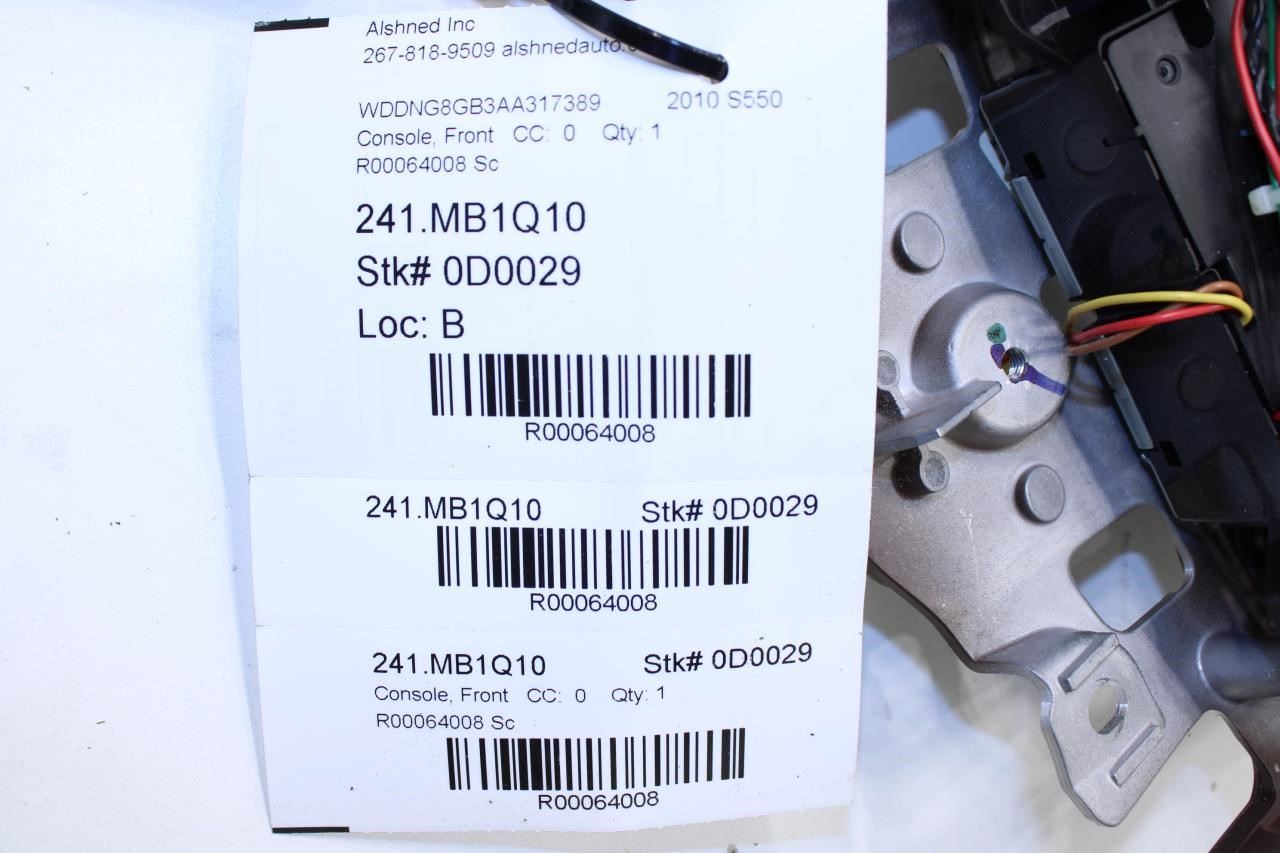 10-13 Mercedes-Benz S550 Console Multifunction Control Switch w/ Trim 2218707058 - Alshned Auto Parts