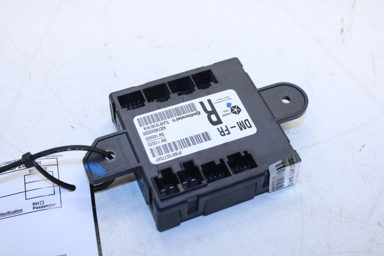 2013-2014 RAM 1500 Crew Cab Laramie Front Right Door Control Module 68155770AF - Alshned Auto Parts