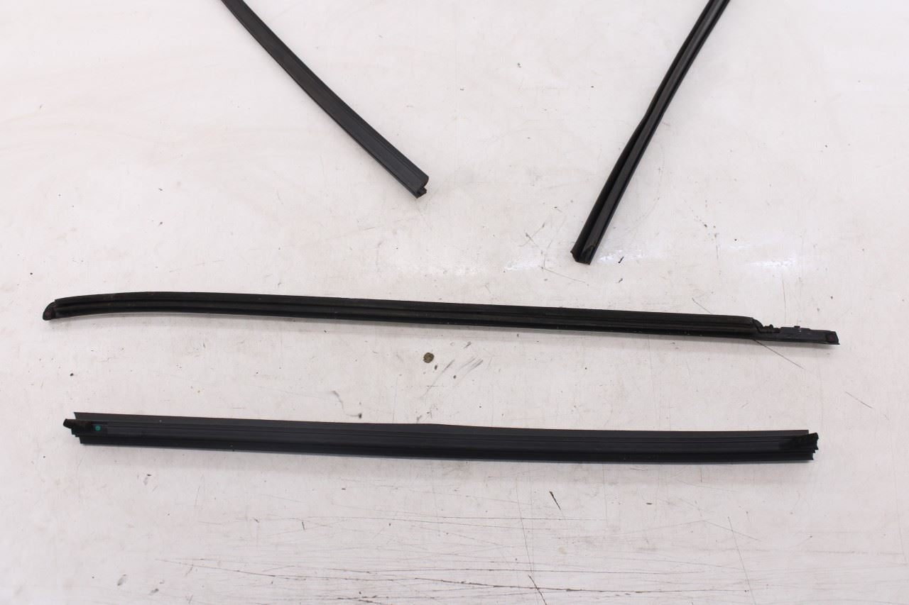 2019-25 Infiniti QX50 Essential Front Left Door Glass Run Channel Trim Belt Set - Alshned Auto Parts