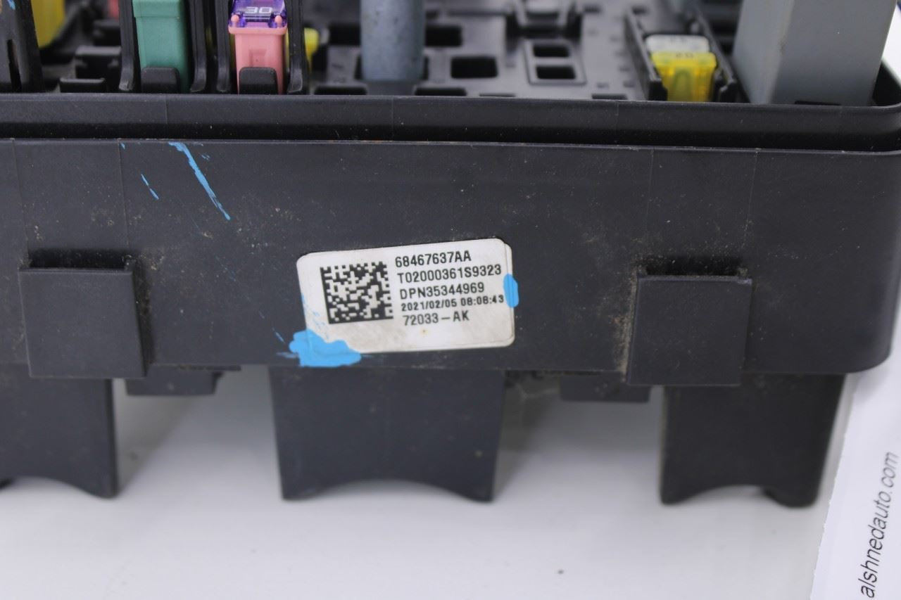 2020-21 Ram 1500 Big Horn 5.7L Engine Power Distribution Center Fuse Box *ReaD* - Alshned Auto Parts