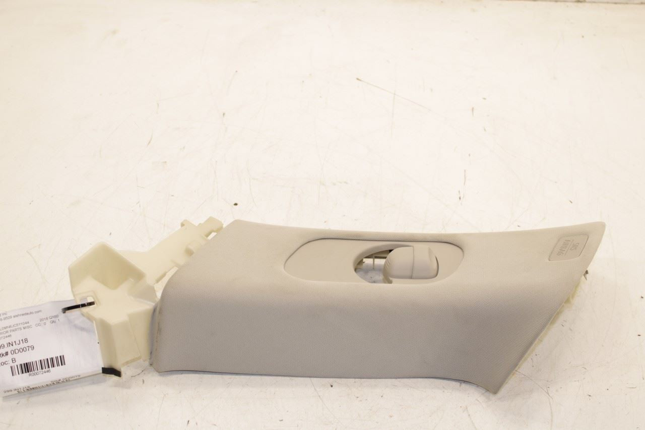 14-20 Infiniti QX60 Rear Right Side Upper C-Pillar Trim Cover Panel 76940-3JA0A - Alshned Auto Parts