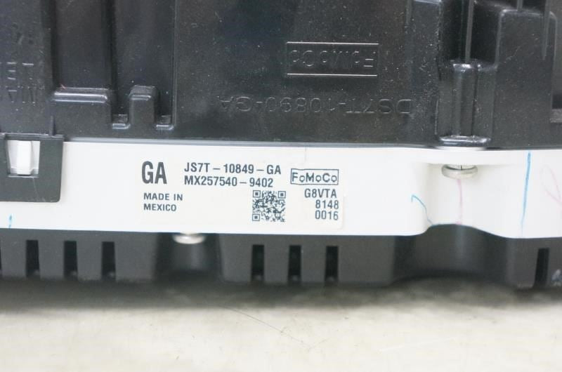 2018-20 Ford Fusion Speed Gauge Instrument Cluster Unknown Mileage JS7T-10849-GA7
