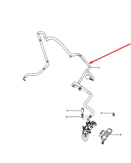 14-15 Dodge Durango SXT 3.6L Alternator Starter Power Distribution Wire Harness - Alshned Auto Parts