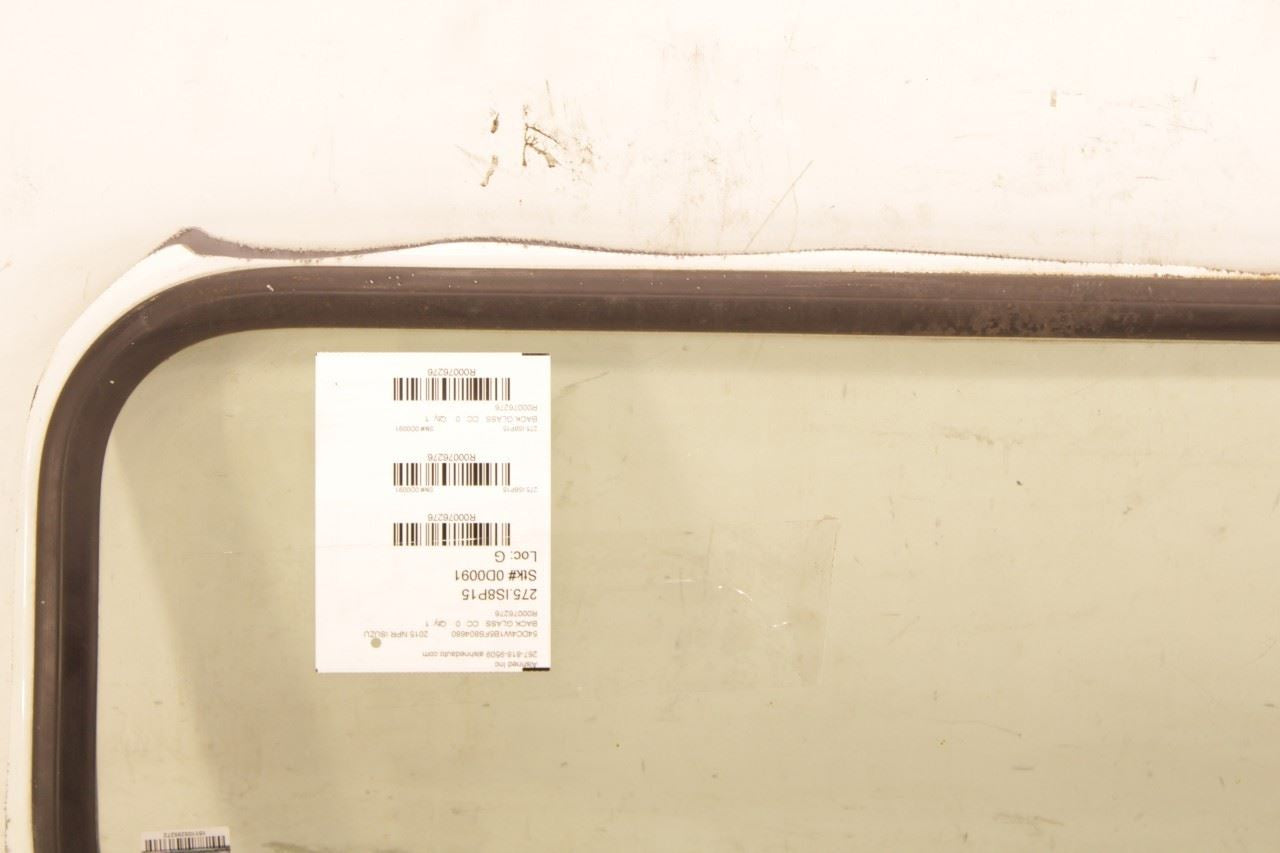 2012-2019 ISUZU NPR HD Rear Back Window Glass 8-97868-108-0 OEM - Alshned Auto Parts