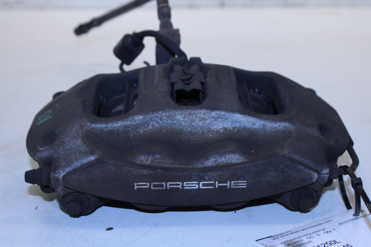 11-16 Porsche Panamera 4 Rear Left Driver Side Brake Disc Caliper 970-352-425-36 - Alshned Auto Parts