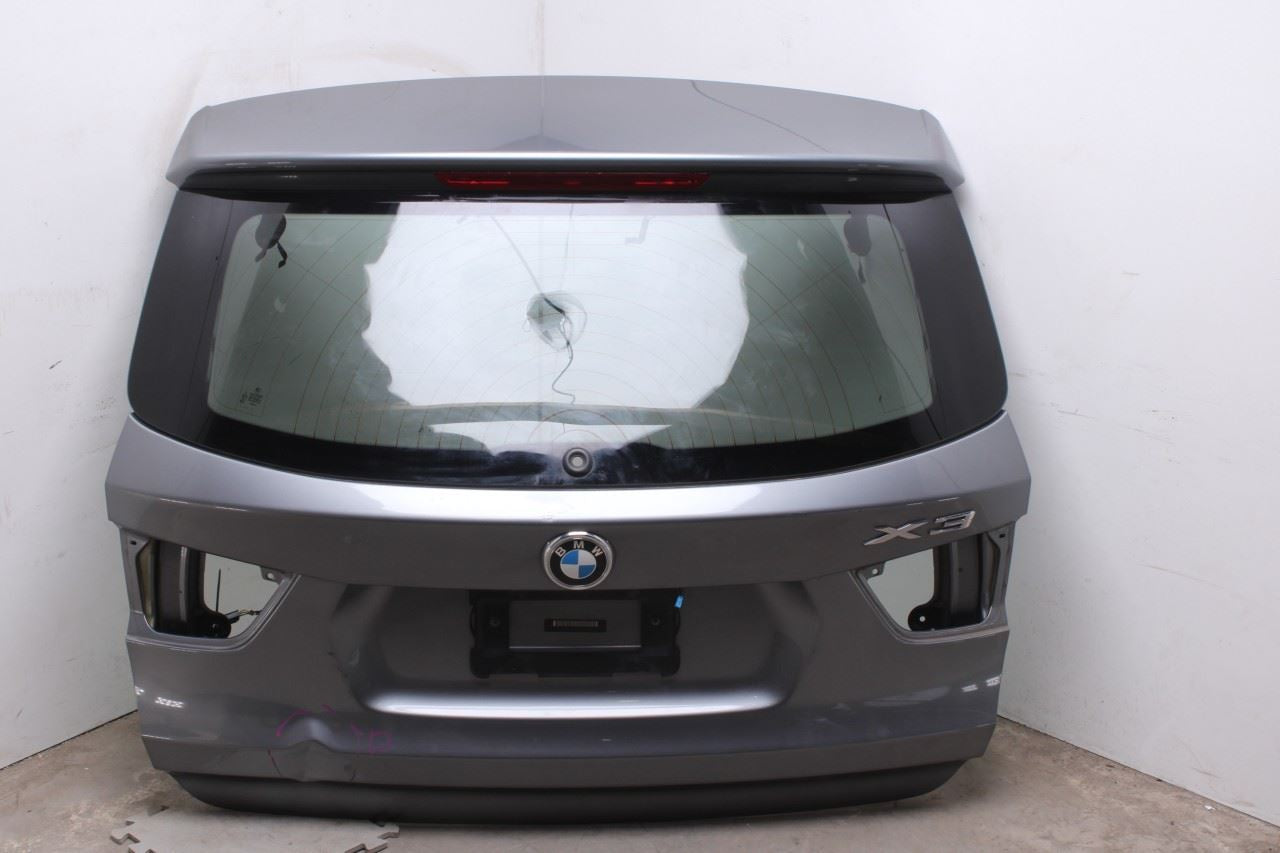 11-17 BMW X3 xDrive28i Liftgate Trunk Lid Shell Panel w Glass 41007275066 *ReaD* - Alshned Auto Parts