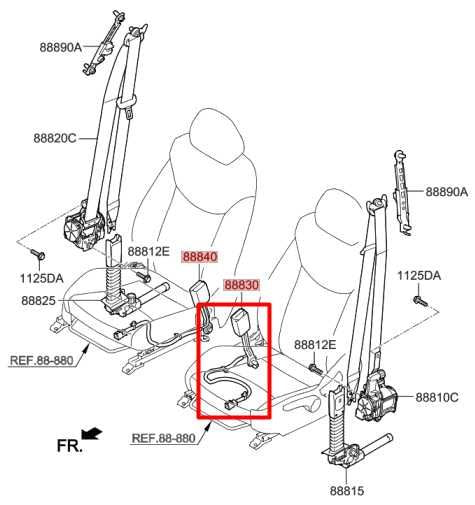 2016-2020 Hyundai Elantra SEL 2.0L FWD Front Driver Left Side Seat Belt Buckle - Alshned Auto Parts