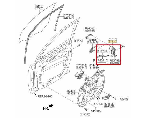2009-2015 Kia Sorento Front Right Door Lock Latch Actuator 81320-2P020 OEM - Alshned Auto Parts