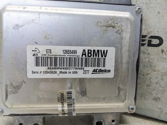 2012-2016 Chevrolet Cruze Engine Control Module ECU ECM 12643636 OEM - Alshned Auto Parts