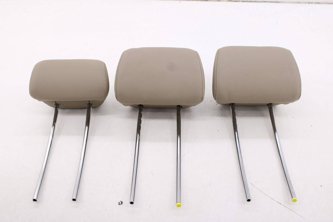 10-16 Mercedes-Benz E350 Luxury Rear RH LH Side and Center 2nd Row Seat Headrest0