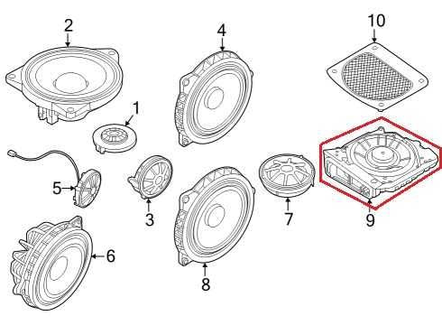 23-25 BMW 430i Gran Coupe xDrive Rear Trunk Right Speaker Subwoofer 65132622562 - Alshned Auto Parts