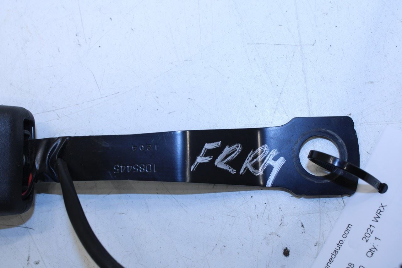 2015-21 Subaru WRX Premium 2.0L AWD Front Passenger Right Side Seat Belt Buckle - Alshned Auto Parts