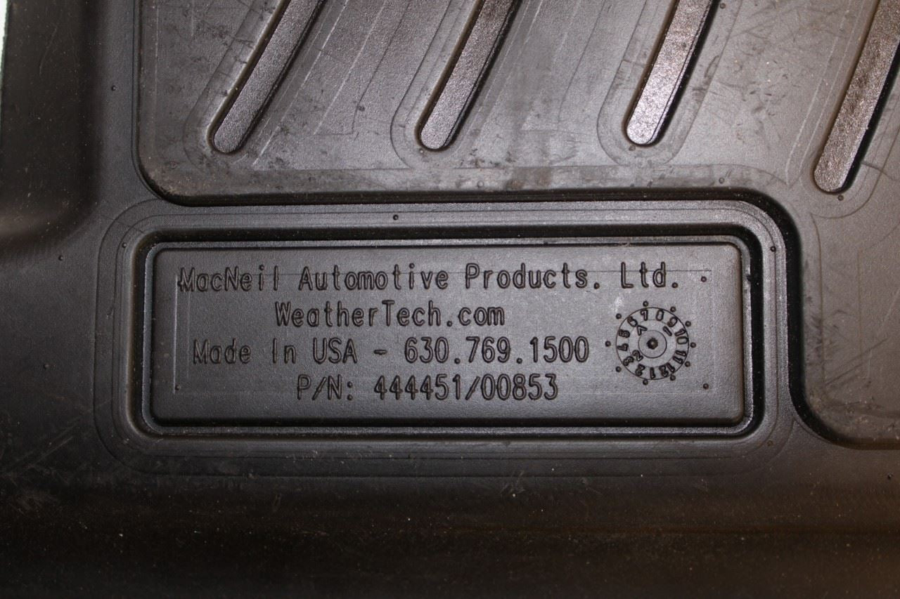 2017-20 Infiniti QX60 All Weather Front and Rear RH and LH Floor Rubber Mats Set - Alshned Auto Parts