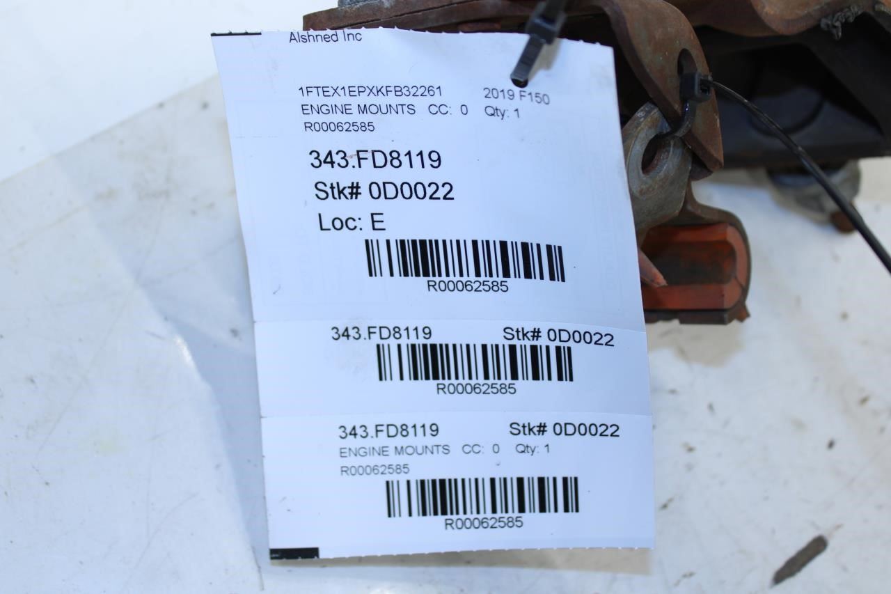 11-23 Ford F150 XL 2.7L 4WD Auto Transmission Mount Support Bracket FL3Z-6068-E - Alshned Auto Parts