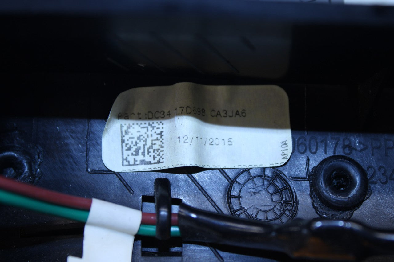 2013-16 Ford F250 Crew Cab Front Right Door Mirror Trim Cover w/ Tweeter Speaker - Alshned Auto Parts