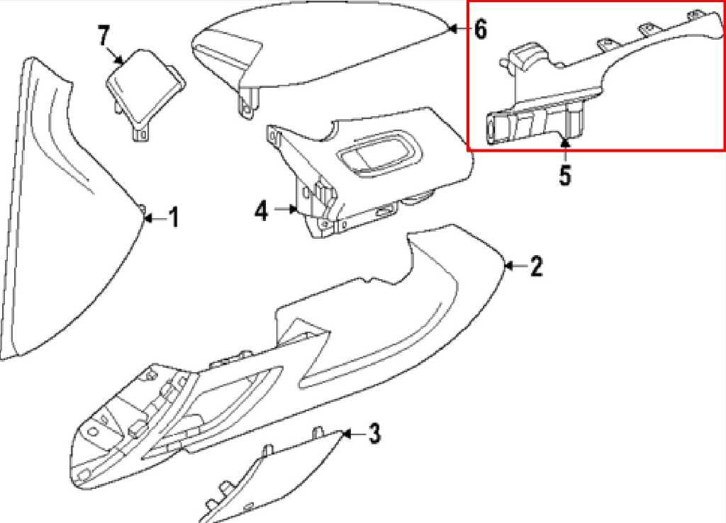 2024-25 Chevrolet Trax Dash Right and Left Side Trim Plate Applique 42849950 OEM - Alshned Auto Parts